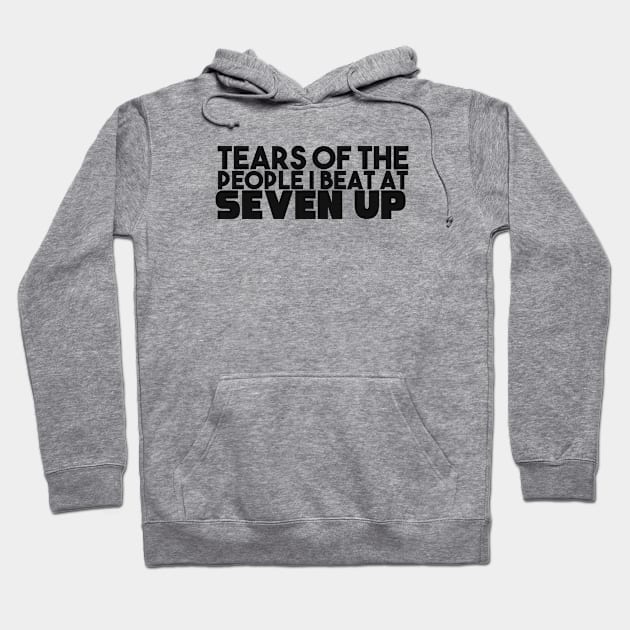 Seven up cards game. Perfect present for mother dad father friend him or her Hoodie by SerenityByAlex